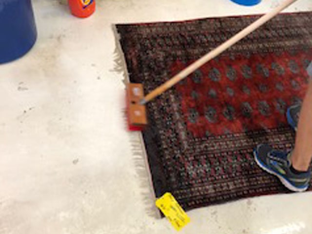 Rug Dust Cleaning