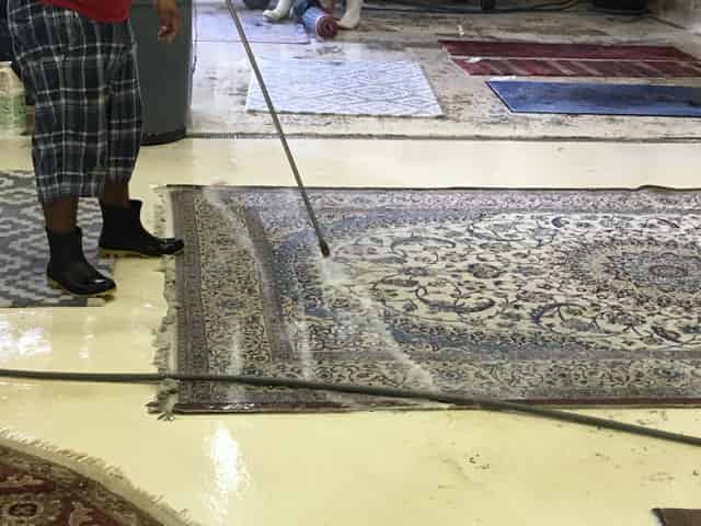 Oriental Rug Cleaning Process