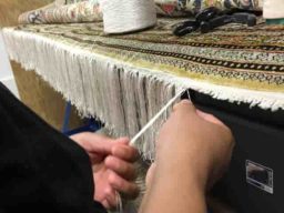 Rug Fringe Repair