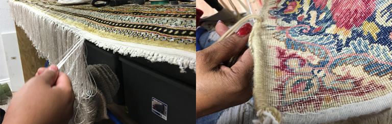 Silk Rug Repairing Jupiter